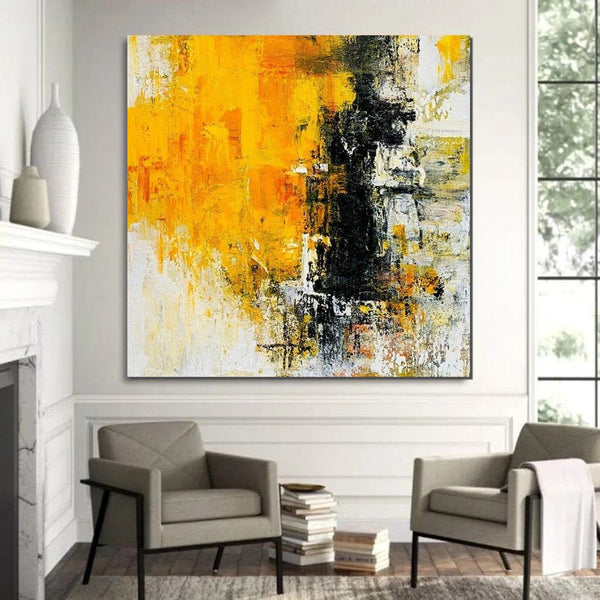 Contemporary Modern Art Paintings, Simple Abstract Painting for Living Room, Hand Painted Art, Bedroom Wall Art Ideas, Modern Paintings for Dining Room