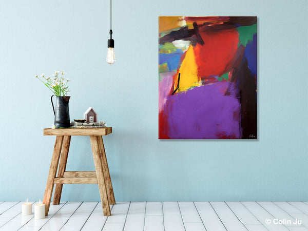 Abstract Painting on Canvas, Extra Large Abstract Painting for Living Room, Large Original Abstract Wall Art, Contemporary Acrylic Paintings-LargePaintingArt.com