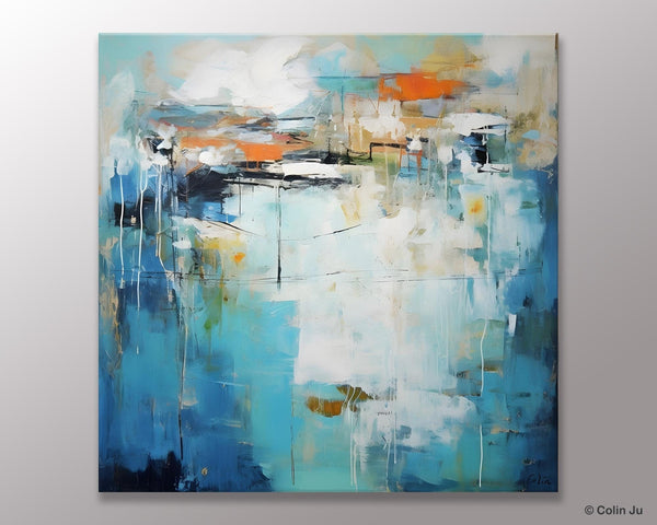 Large Abstract Painting for Bedroom, Original Modern Wall Art Paintings, Contemporary Canvas Art, Modern Acrylic Artwork, Buy Art Online-LargePaintingArt.com