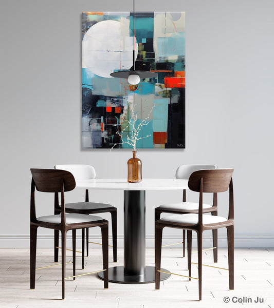 Large Contemporary Wall Art, Hand Painted Canvas Art, Modern Paintings, Extra Large Paintings for Living Room, Original Abstract Painting-LargePaintingArt.com