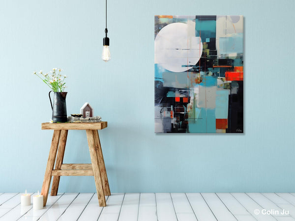 Large Contemporary Wall Art, Hand Painted Canvas Art, Modern Paintings, Extra Large Paintings for Living Room, Original Abstract Painting-LargePaintingArt.com