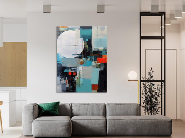 Large Contemporary Wall Art, Hand Painted Canvas Art, Modern Paintings, Extra Large Paintings for Living Room, Original Abstract Painting-LargePaintingArt.com