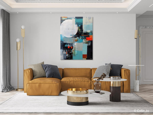 Large Contemporary Wall Art, Hand Painted Canvas Art, Modern Paintings, Extra Large Paintings for Living Room, Original Abstract Painting-LargePaintingArt.com