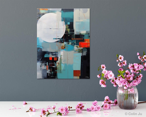 Large Contemporary Wall Art, Hand Painted Canvas Art, Modern Paintings, Extra Large Paintings for Living Room, Original Abstract Painting-LargePaintingArt.com