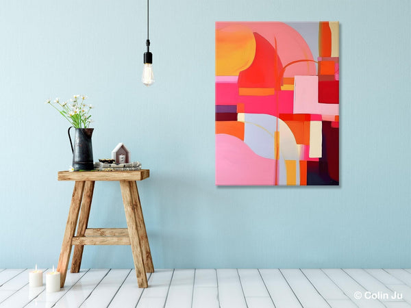 Contemporary Acrylic Painting on Canvas, Modern Wall Art Paintings, Canvas Paintings for Bedroom, Large Original Art, Buy Wall Art Online-LargePaintingArt.com