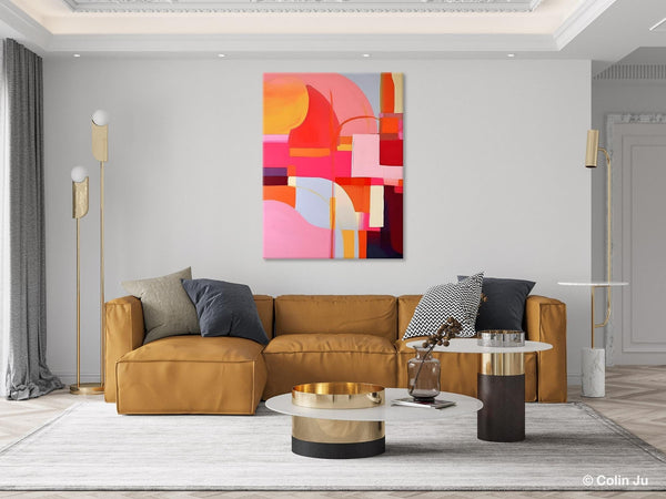 Contemporary Acrylic Painting on Canvas, Modern Wall Art Paintings, Canvas Paintings for Bedroom, Large Original Art, Buy Wall Art Online-LargePaintingArt.com