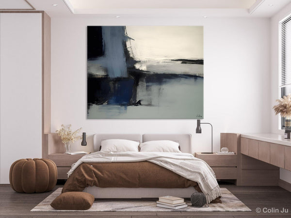 Abstract Painting for Bedroom, Large Original Abstract Art, Contemporary Acrylic Paintings, Abstract Painting on Canvas, Simple Wall Art-LargePaintingArt.com