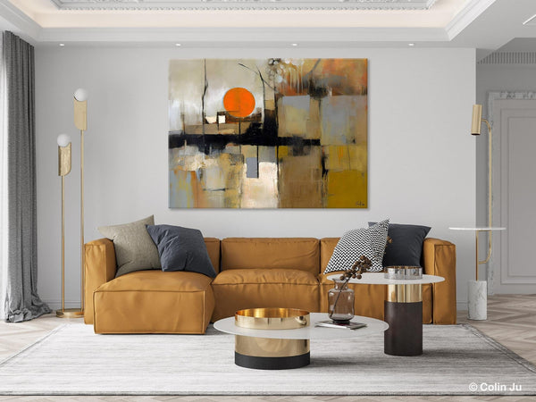 Large Wall Art Ideas for Living Room, Hand Painted Canvas Art, Oversized Canvas Paintings, Original Abstract Art, Contemporary Acrylic Art-LargePaintingArt.com