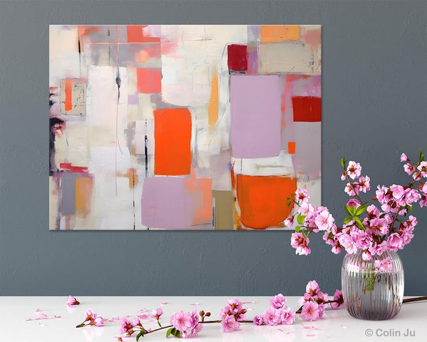 Large Wall Art Ideas for Bedroom, Hand Painted Canvas Art, Oversized Canvas Paintings, Original Abstract Art, Contemporary Acrylic Artwork-LargePaintingArt.com