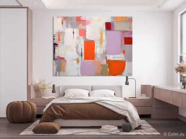 Large Wall Art Ideas for Bedroom, Hand Painted Canvas Art, Oversized Canvas Paintings, Original Abstract Art, Contemporary Acrylic Artwork-LargePaintingArt.com
