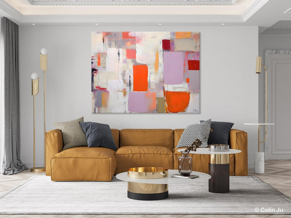 Large Wall Art Ideas for Bedroom, Hand Painted Canvas Art, Oversized Canvas Paintings, Original Abstract Art, Contemporary Acrylic Artwork-LargePaintingArt.com