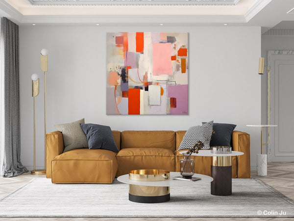 Original Abstract Wall Art, Modern Canvas Paintings, Large Abstract Painting for Bedroom, Modern Acrylic Artwork, Contemporary Canvas Art-LargePaintingArt.com