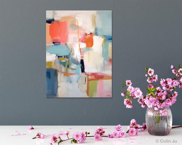 Large Wall Art Painting for Bedroom, Original Canvas Art, Contemporary Acrylic Painting on Canvas, Oversized Modern Abstract Wall Paintings-LargePaintingArt.com