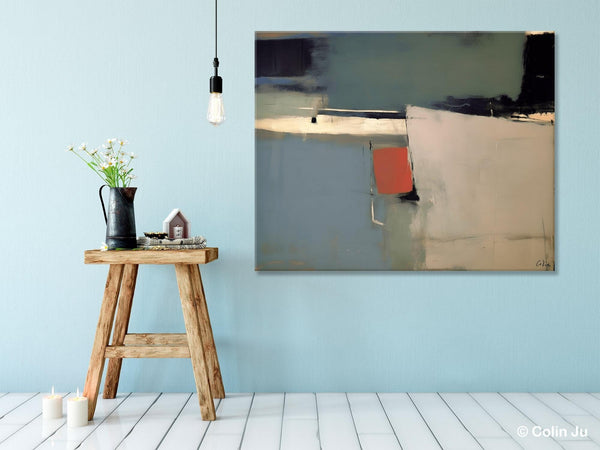Huge Abstract Painting for Bedroom, Large Original Abstract Wall Art, Oversized Contemporary Acrylic Paintings, Abstract Paintings on Canvas-LargePaintingArt.com