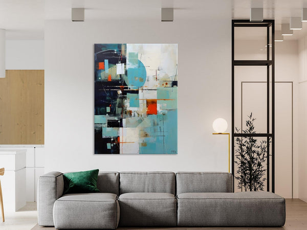 Contemporary Acrylic Painting on Canvas, Large Wall Art Painting for Bedroom, Original Canvas Art, Oversized Modern Abstract Wall Paintings-LargePaintingArt.com