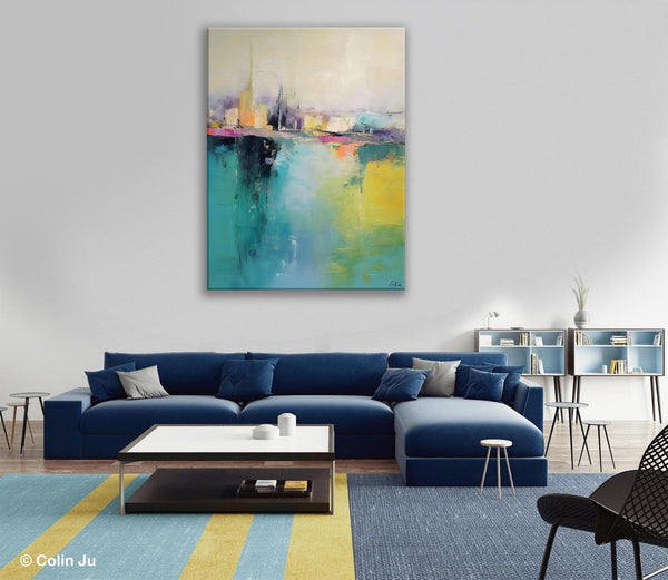 Large Wall Art Painting for Dining Room, Oversized Abstract Art Paintings,Original Canvas Artwork, Contemporary Acrylic Painting on Canvas-LargePaintingArt.com