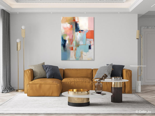 Large Wall Art Painting for Bedroom, Oversized Abstract Wall Art Paintings, Original Modern Artwork, Contemporary Acrylic Painting on Canvas-LargePaintingArt.com