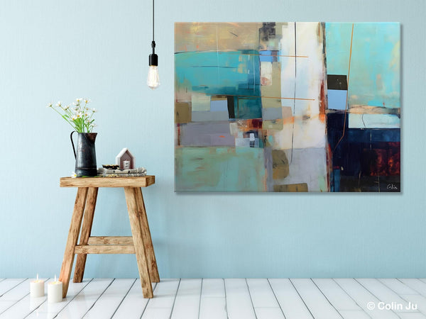 Hand Painted Original Canvas Wall Art, Large Canvas Art Painting for Bedroom, Huge Modern Abstract Paintings, Contemporary Acrylic Paintings-LargePaintingArt.com