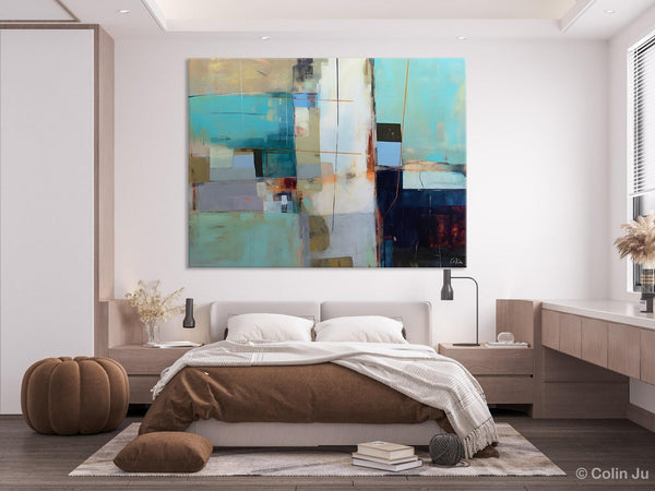 Hand Painted Original Canvas Wall Art, Large Canvas Art Painting for Bedroom, Huge Modern Abstract Paintings, Contemporary Acrylic Paintings-LargePaintingArt.com