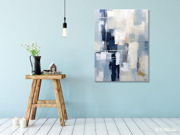 Large Modern Canvas Wall Paintings, Original Abstract Art, Large Wall Art Painting for Dining Room, Hand Painted Acrylic Painting on Canvas-LargePaintingArt.com