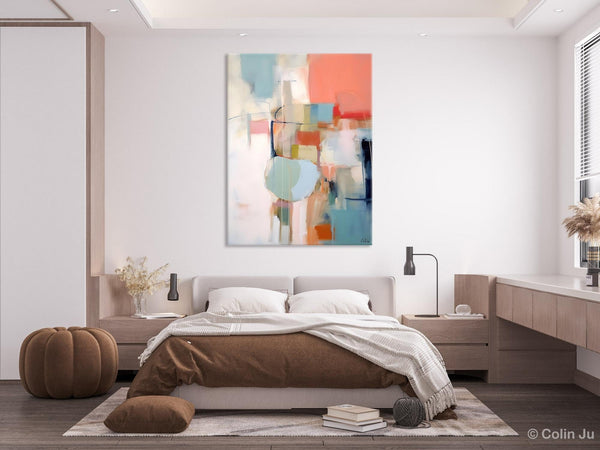 Large Modern Paintings, Original Abstract Canvas Art, Large Wall Painting for Bedroom, Hand Painted Canvas Art, Acrylic Painting on Canvas-LargePaintingArt.com
