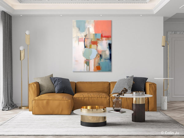 Large Modern Paintings, Original Abstract Canvas Art, Large Wall Painting for Bedroom, Hand Painted Canvas Art, Acrylic Painting on Canvas-LargePaintingArt.com