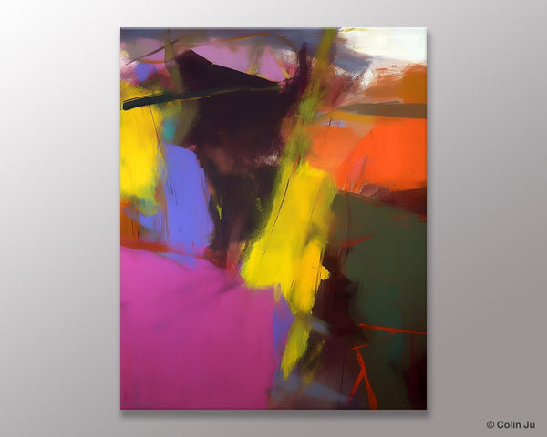 Contemporary Acrylic Paintings, Abstract Paintings for Sale, Modern Wall Art for Living Room, Original Abstract Art, Abstract Art on Canvas-LargePaintingArt.com