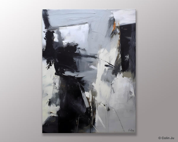 Original Abstract Canvas Art, Large Wall Painting for Bedroom, Hand Painted Canvas Art, Large Modern Paintings, Acrylic Painting on Canvas-LargePaintingArt.com