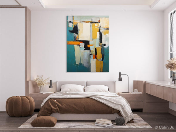 Heavy Texture Paintings, Large Original Wall Art Painting for Bedroom, Large Modern Canvas Paintings, Acrylic Paintings on Canvas-LargePaintingArt.com