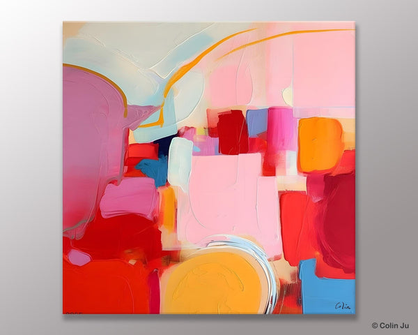 Large Abstract Art for Bedroom, Original Abstract Wall Art, Modern Canvas Paintings, Simple Modern Acrylic Artwork, Contemporary Canvas Art-LargePaintingArt.com