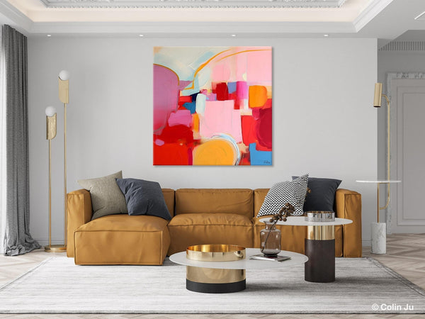 Large Abstract Art for Bedroom, Original Abstract Wall Art, Modern Canvas Paintings, Simple Modern Acrylic Artwork, Contemporary Canvas Art-LargePaintingArt.com