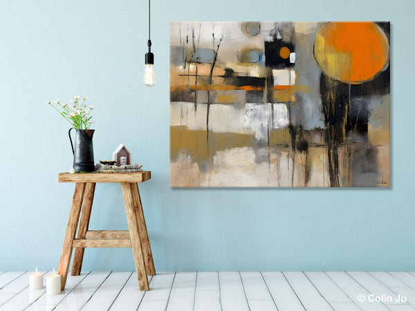 Large Wall Art Painting for Bedroom, Oversized Abstract Wall Art Paintings, Original Modern Artwork, Contemporary Acrylic Painting on Canvas-LargePaintingArt.com