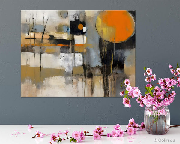 Large Wall Art Painting for Bedroom, Oversized Abstract Wall Art Paintings, Original Modern Artwork, Contemporary Acrylic Painting on Canvas-LargePaintingArt.com