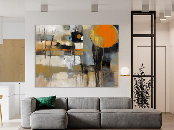 Large Wall Art Painting for Bedroom, Oversized Abstract Wall Art Paintings, Original Modern Artwork, Contemporary Acrylic Painting on Canvas-LargePaintingArt.com