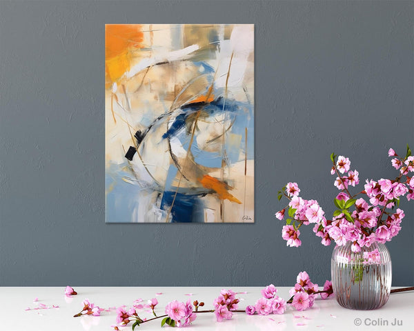 Modern Acrylic Paintings, Large Paintings for Living Room, Contemporary Wall Art Paintings, Hand Painted Canvas Art, Original Abstract Art-LargePaintingArt.com