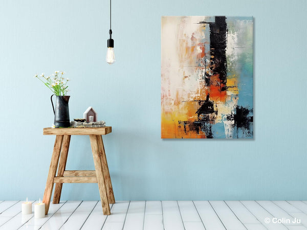 Contemporary Wall Art Paintings, Hand Painted Canvas Art, Original Abstract Art, Modern Acrylic Paintings, Large Paintings for Living Room-LargePaintingArt.com