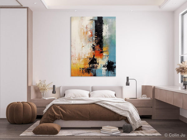 Contemporary Wall Art Paintings, Hand Painted Canvas Art, Original Abstract Art, Modern Acrylic Paintings, Large Paintings for Living Room-LargePaintingArt.com