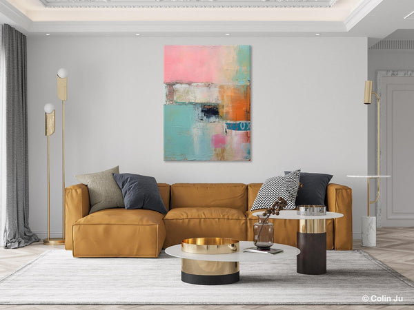 Canvas Paintings for Dining Room, Oversized Modern Wall Art, Acrylic Painting on Canvas, Contemporary Paintings, Original Abstract Paintings-LargePaintingArt.com
