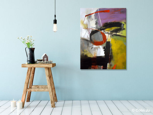 Large Original Artwork, Contemporary Acrylic Painting on Canvas, Large Wall Art Paintings for Living Room, Modern Canvas Art Paintings-LargePaintingArt.com