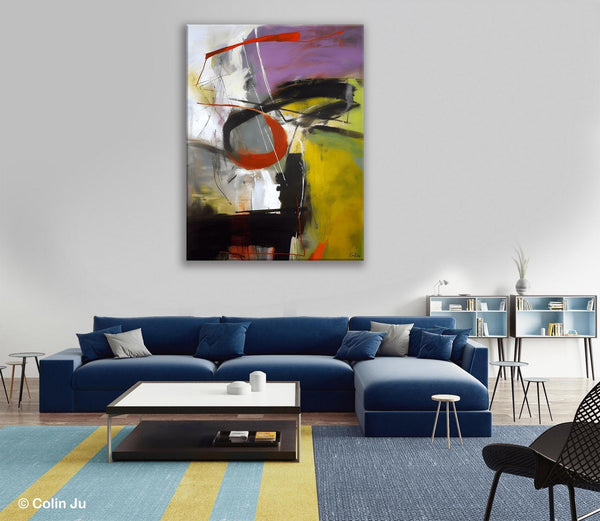 Large Original Artwork, Contemporary Acrylic Painting on Canvas, Large Wall Art Paintings for Living Room, Modern Canvas Art Paintings-LargePaintingArt.com