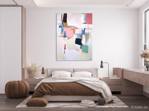 Abstract Painting on Canvas, Contemporary Acrylic Paintings, Extra Large Canvas Painting for Bedroom, Original Abstract Wall Art for Sale-LargePaintingArt.com