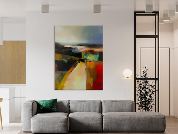 Original Landscape Paintings, Acrylic Painting on Canvas, Extra Large Paintings for Bedroom, Modern Paintings, Large Contemporary Wall Art