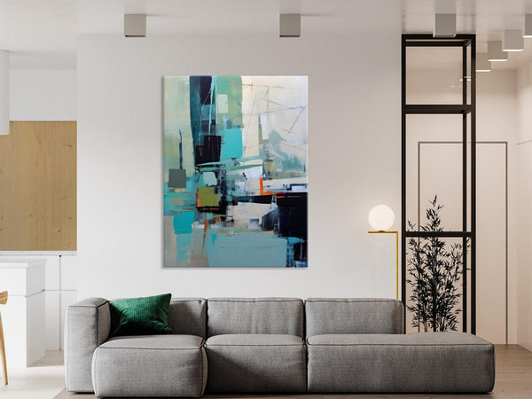 Original Abstract Art, Large Wall Art Painting for Dining Room, Large Modern Canvas Wall Paintings, Hand Painted Acrylic Painting on Canvas-LargePaintingArt.com