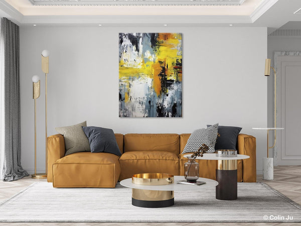 Large Modern Paintings, Contemporary Wall Art, Hand Painted Canvas Art, Extra Large Paintings for Living Room, Original Abstract Painting-LargePaintingArt.com