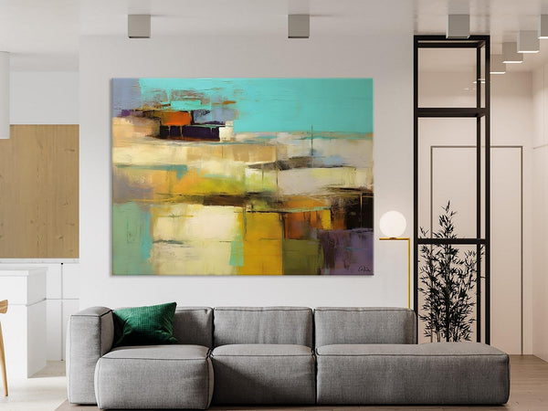 Modern Wall Art Ideas for Bedroom, Extra Large Canvas Painting, Original Abstract Art, Hand Painted Wall Art, Contemporary Acrylic Paintings-LargePaintingArt.com