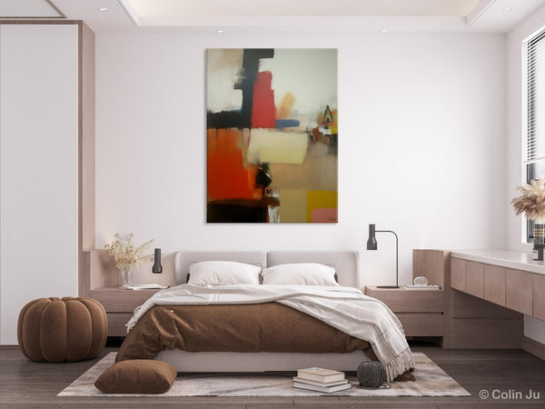 Large Contemporary Wall Art, Abstract Wall Paintings, Extra Large Paintings for Bedroom, Hand Painted Canvas Art, Original Modern Painting-LargePaintingArt.com