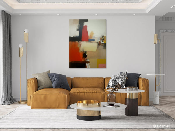 Large Contemporary Wall Art, Abstract Wall Paintings, Extra Large Paintings for Bedroom, Hand Painted Canvas Art, Original Modern Painting-LargePaintingArt.com