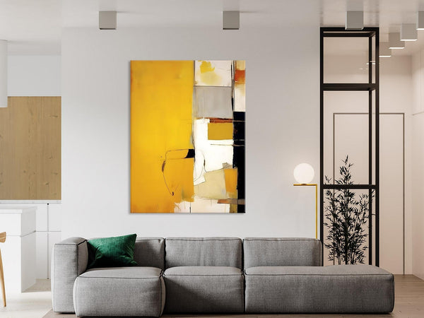 Original Canvas Artwork, Large Wall Art Painting for Dining Room, Oversized Abstract Art Paintings, Contemporary Acrylic Painting on Canvas-LargePaintingArt.com