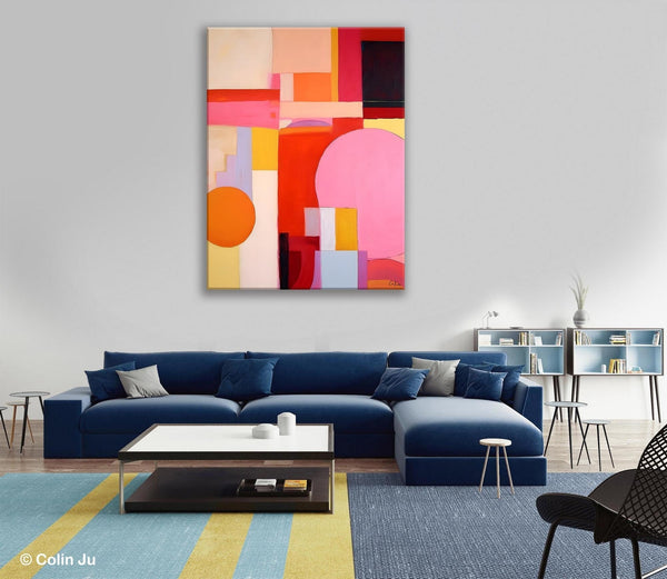 Large Wall Painting for Bedroom, Hand Painted Canvas Art, Large Modern Paintings, Original Abstract Canvas Art, Acrylic Painting on Canvas-LargePaintingArt.com