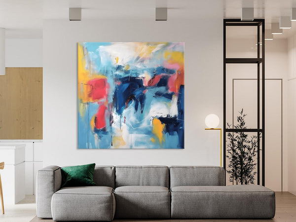 Abstract Paintings for Bedroom, Original Modern Paintings, Large Contemporary Canvas Art, Modern Acrylic Artwork, Buy Art Paintings Online-LargePaintingArt.com